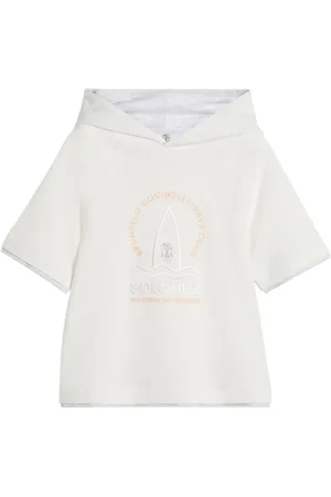 Brunello Cucinelli Short-sleeved hoodie