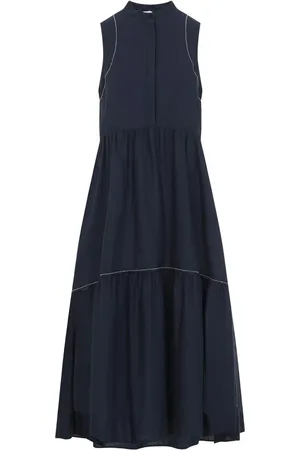 PESERICO SIGN Cotton maxi dress
