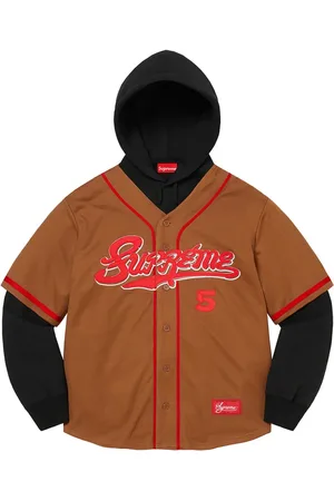 Supreme Baseball Jersey hoodie