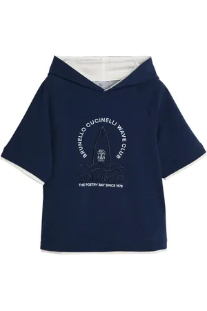 Brunello Cucinelli Short-sleeved hoodie