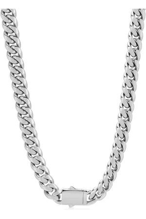Nialaya Chunky Cuban-link chain necklace