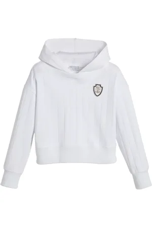 Brunello Cucinelli Logo-appliqu?? hoodie
