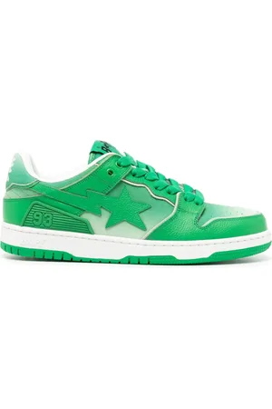 A Bathing Ape SK8 STA leather sneakers