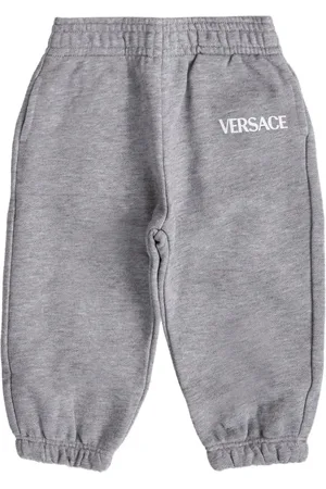 VERSACE Logo-print track pants