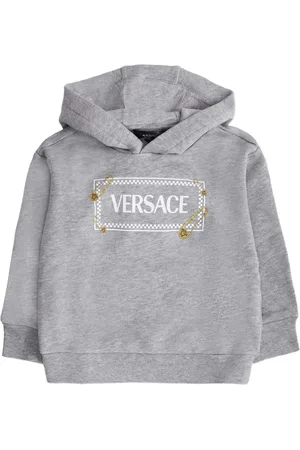 VERSACE Safety-pin logo hoodie