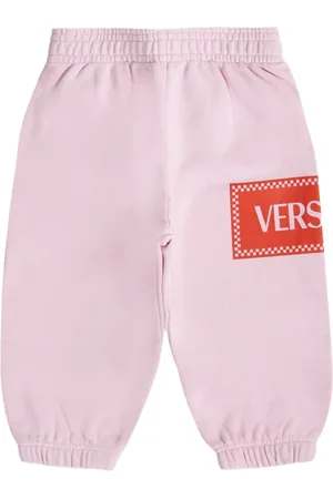 VERSACE Logo-print track pants