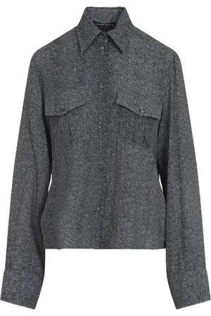 ERMANNO SCERVINO Herringbone pocket shirt