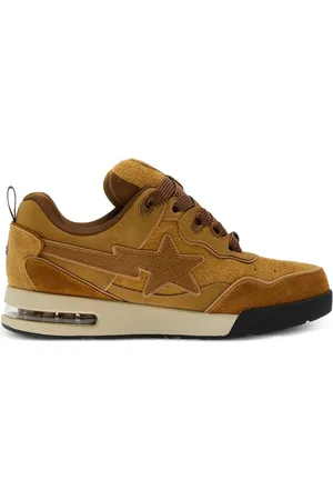 A Bathing Ape Sta #1 suede trainers