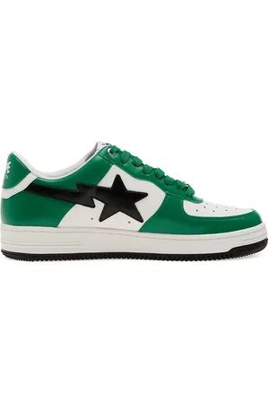 A Bathing Ape Bapesta #3 M1 star-lightning bolt sneakers
