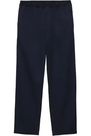 Prada Elasticated-waistband straight trousers