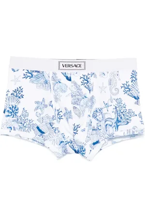 VERSACE Sea-life print boxers