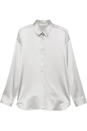 ERMANNO SCERVINO Button-down satin shirt