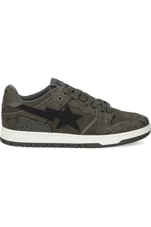 A Bathing Ape Star-93 suede sneakers