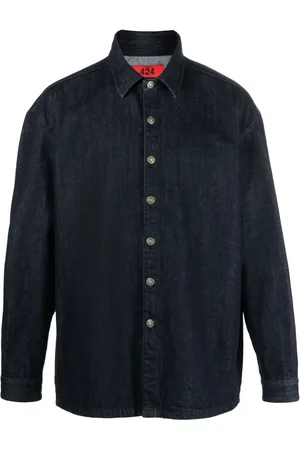 424 FAIRFAX Long-sleeve denim shirt