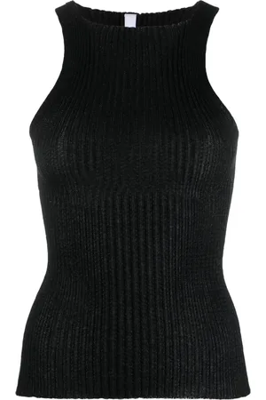 a. roege hove Emma high-neck ribbed tank top