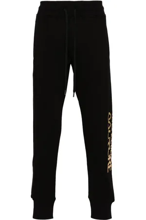 VERSACE Logo-print cotton track pants