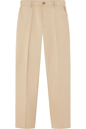 VERSACE Tapered-leg chino trousers