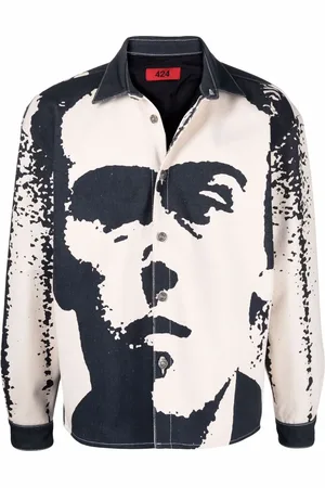 424 FAIRFAX Graphic-print jacket