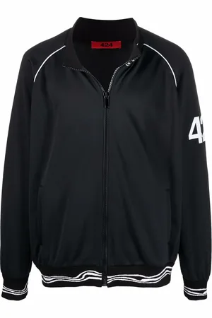 424 FAIRFAX Zipped track jacket