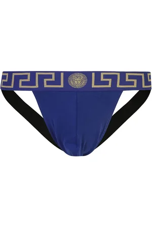 VERSACE Greca Border jockstrap