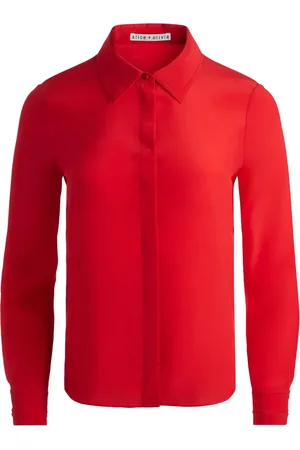 ALICE+OLIVIA Willa silk blouse