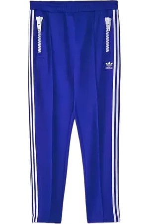 adidas Side-zip three-stripe trousers