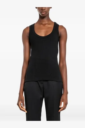 Alexander McQueen Scoop-neck tank top