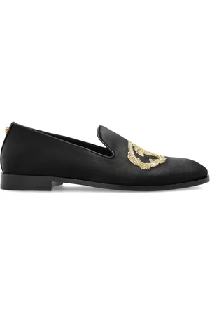 VERSACE Embroidered Architectural Baroque slippers