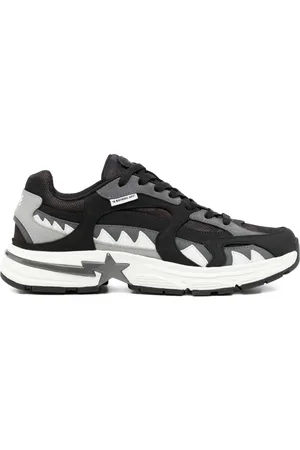 A Bathing Ape Star-embellished trainers