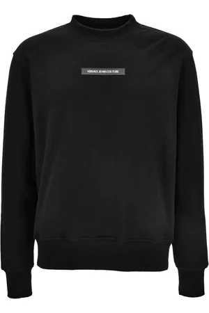VERSACE Embroidered-logo sweatshirt