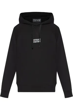 VERSACE Logo-patch hoodie
