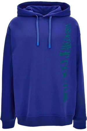 VERSACE Logo-detail hoodie