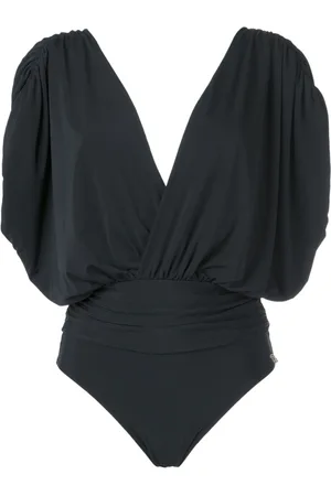 Brigitte Deep V neck swimsuit