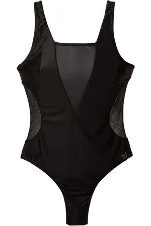 Brigitte Sheer panels swimsuit