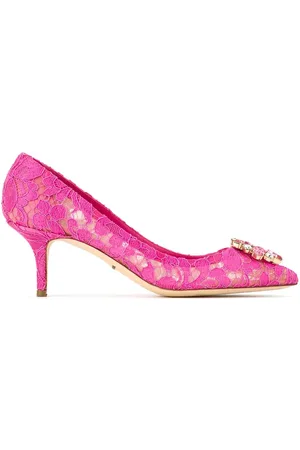 Dolce and 2025 gabbana pink heels