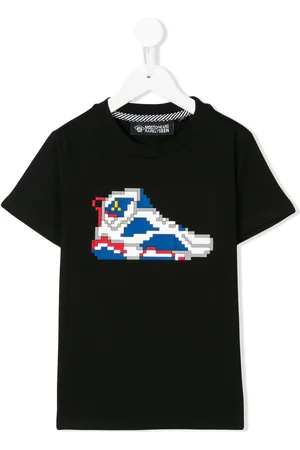 MOSTLY HEARD RARELY SEEN Pixelated sneaker-print T-shirt