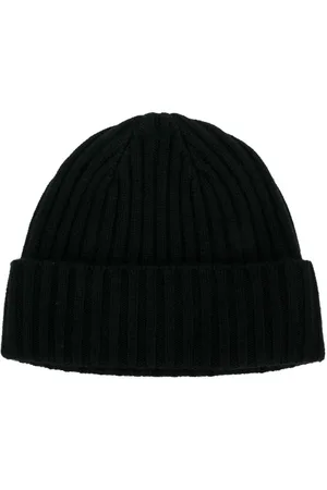 N.PEAL Chunky ribbed knit beanie