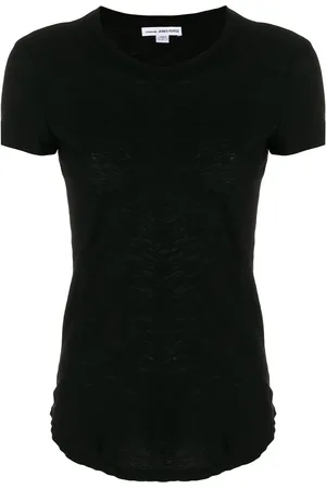 James Perse Sheer slub crew neck tee