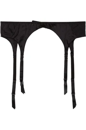FLEUR DU MAL Topstitch garter belt