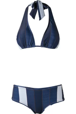 AMIR SLAMA Panelled bikini set