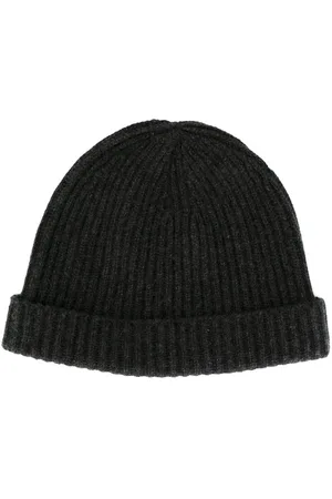 N.PEAL Ribbed-knit cashmere beanie