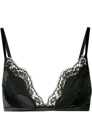 KIM DOLCE&GABBANA rhinestone-embellished triangle bra