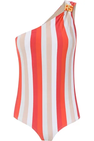 AMIR SLAMA One shoulder swimsuit