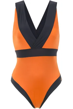 Brigitte Panelled swimsuit