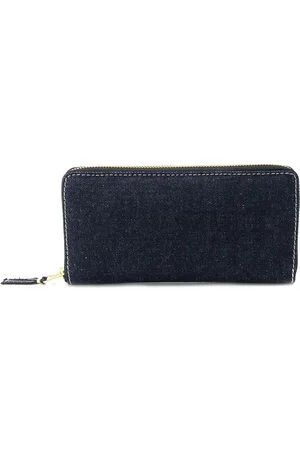 Comme des Garçons Denim zip around wallet