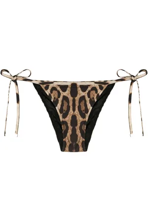 V Shape Bikini Bottom Brown