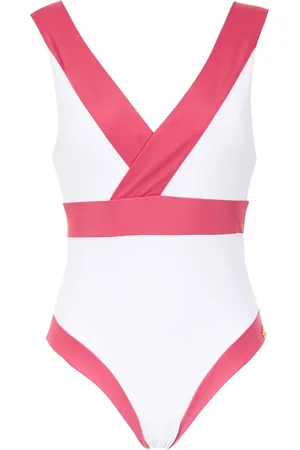 Brigitte Panelled swimsuit