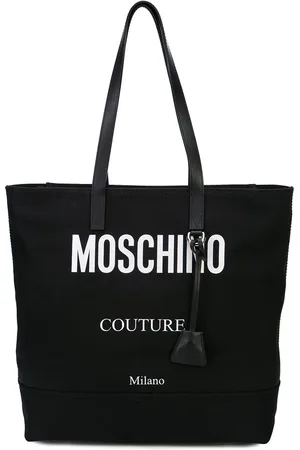 Moschino Contrast logo tote bag