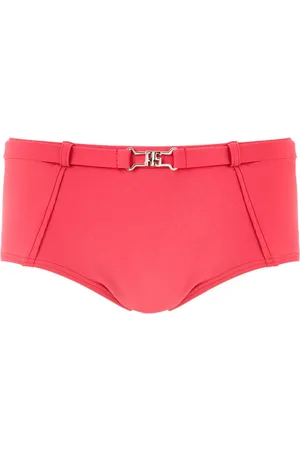 AMIR SLAMA Belt detail swim trunks