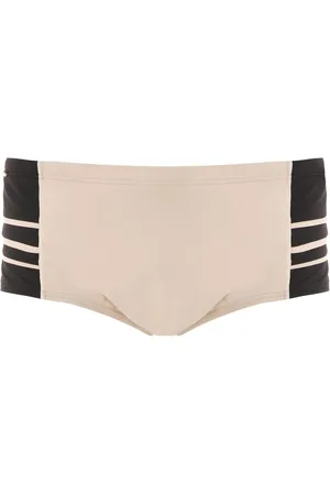 AMIR SLAMA Panelled swim trunks